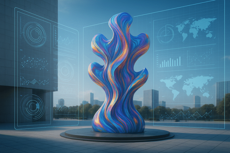 a poster of article about The Power of Public Art: How Outdoor Installations Transform Urban Spaces