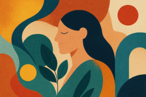 a poster of an article about The Power of Art Therapy: Unlocking Mental Wellness Through Creativity