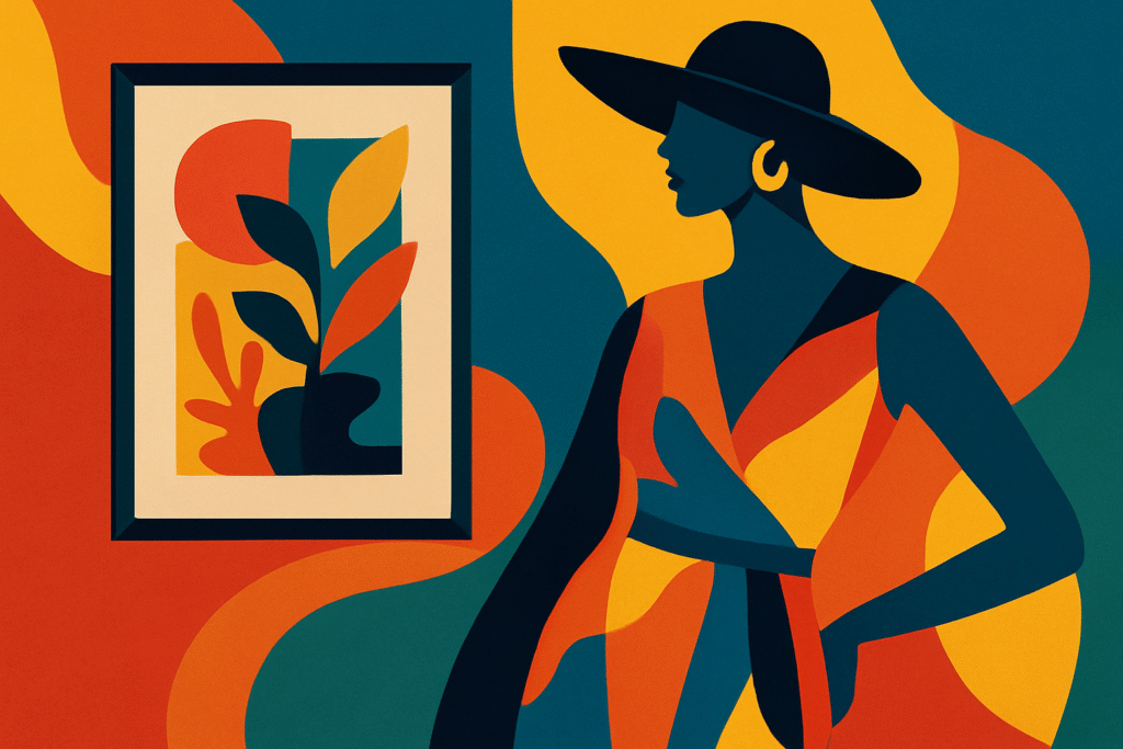 Fashion and Art: A Dynamic Dialogue of Creative Expression a poser of an article about Fashion and Art: A Dynamic Dialogue of Creative Expression
