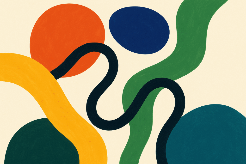 a poster of an article about The Psychology of Color: How Color Shapes Emotion, Mood, and Meaning