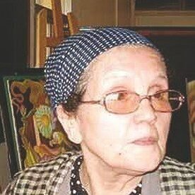 an image for the old master algerian artist Baya Mahieddine