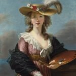Home portrait of Elisabeth Louise Vigée Lebrun