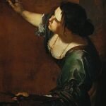 Home Self-portrait_as_the_Allegory_of Painting (La_Pittura) Artemisia Gentileschi